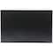 JAM Paper Black 11" x 17" Snap Closure Plastic Portfolio